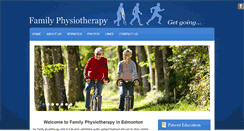 Desktop Screenshot of familyphysio.org